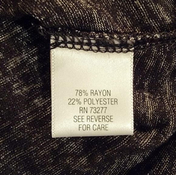 NWT Apt. 9 Essentials Black Marble - Picture 6 of 7